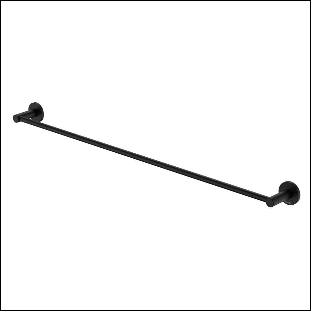 Kaya 900mm Single Towel Rail, Matte Black 82801MB – onlinewarehouse.com.au